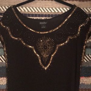 Lucky Brand Embroidered Dress